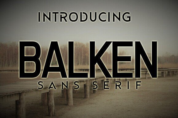 Balken Font: A Modern Sans Serif for Web Design
