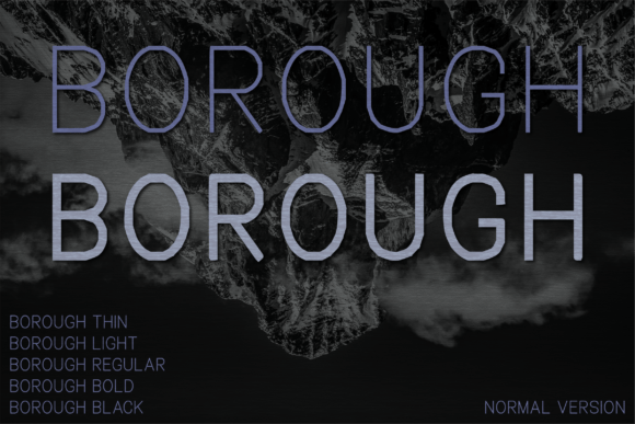 Borough Font: The Perfect Typeface for Crafters