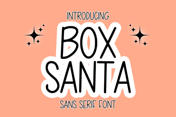 Box Santa: A Playful Sans Serif Font for Branding
