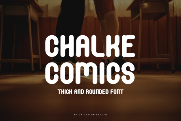 Chalke Comics: A Friendly Sans Serif Typeface