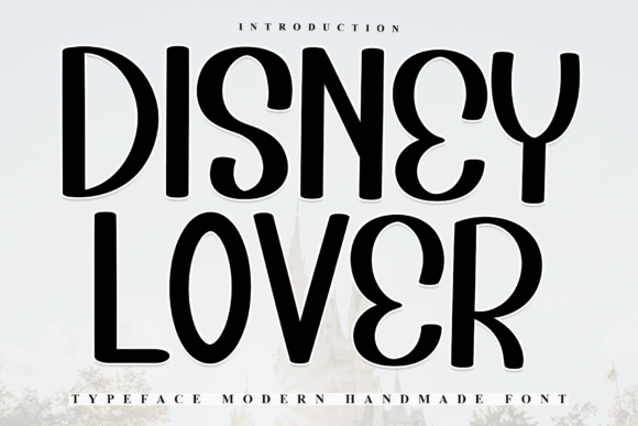 Disney Lover: A Warm Sans Serif Font for Editorial Design