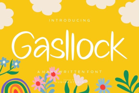 Gasllock Font: A Playful Typeface for Makers