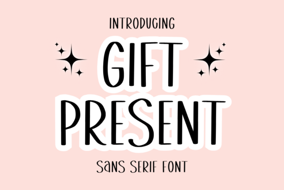 Gift Present Font: A Practical Typeface for Branding