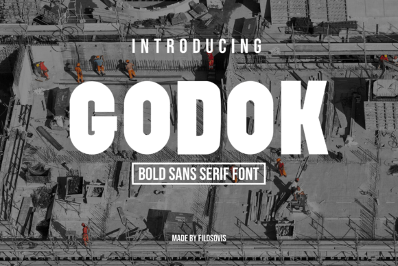 Godok Font: A Playful Typeface for Crafters