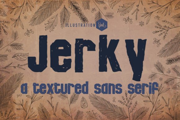 Jerky: A Squatty Sans Serif for Editorial Warmth