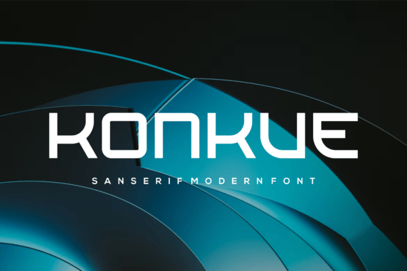 Konkue: A Modern Sans Serif Typeface for Editorial Clarity