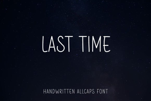 Last Time Font: Elevate Editorial Design