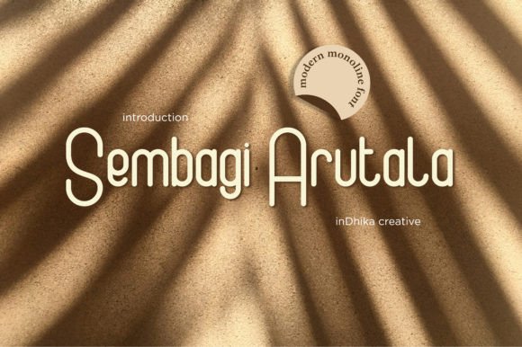 Sembagi Arutala: A Timeless Sans Serif Font for Branding