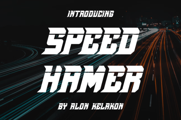 Speed Hamer: A Bold Sans Serif Typeface for Editorial Design