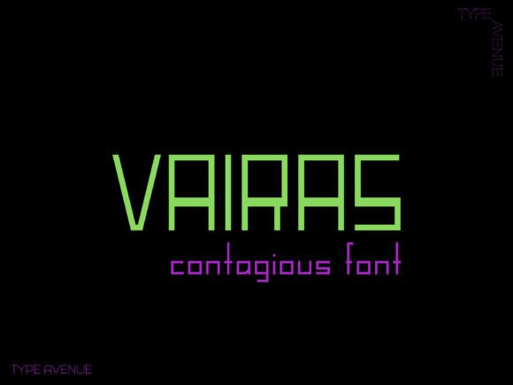 Vairas Font: Bold Branding for Small Business