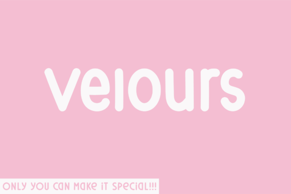 Velours: A Distinctive Sans Serif Font for Editorial Design
